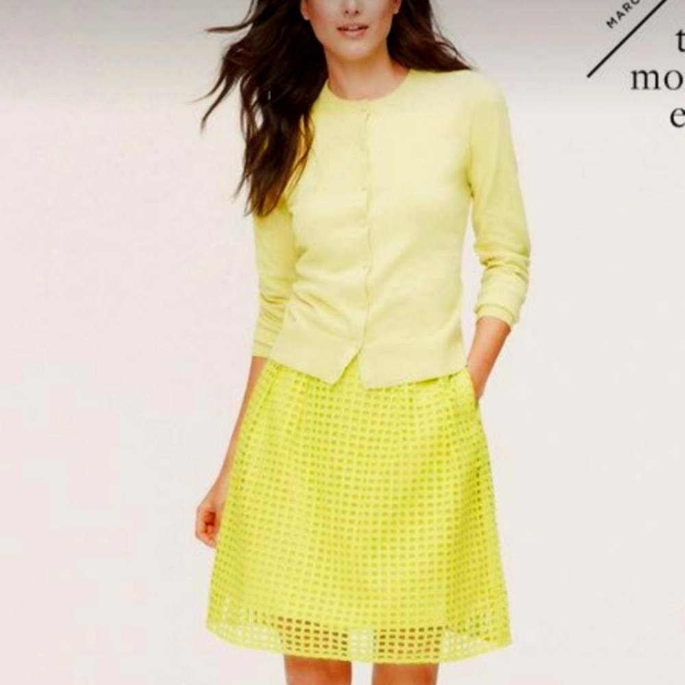Loft Eyelet skirt